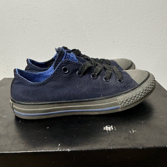 Converse Chuck Taylor All Star Canvas Ox Obsidian Shoes Size Youth 13.5 - Picture 3 of 11
